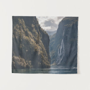 Geiranger Fjord Norway Tapestry