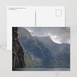 Geirangerfjorden Norway Postcard