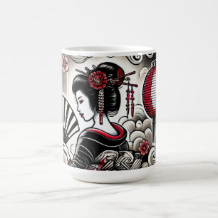 Geisha Art Coffee Mug