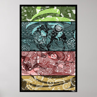 Geisha Art Poster