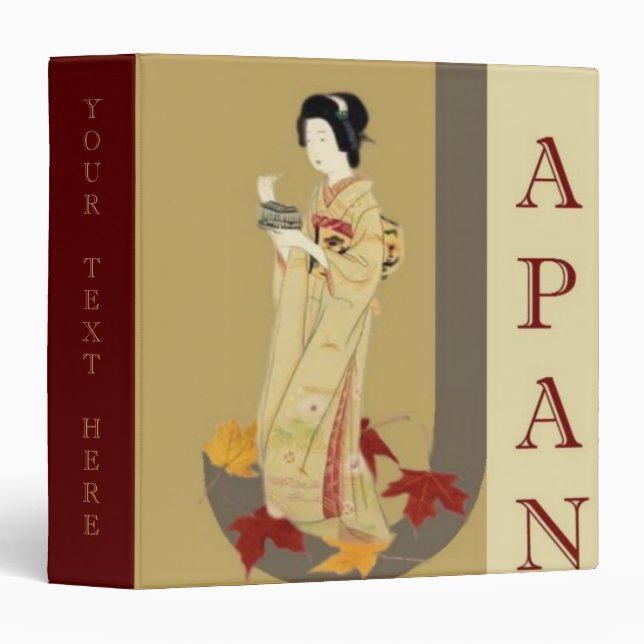 Geisha Avery Binder (Front/Spine)