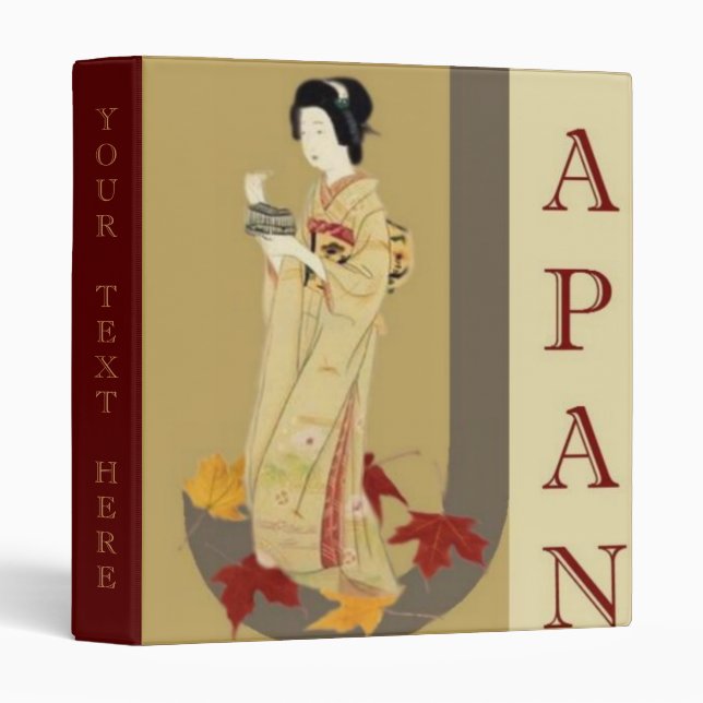 Geisha Avery Binder (Front/Spine)