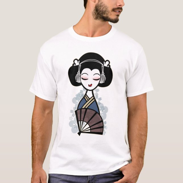 geisha beats (light) T-Shirt (Front)