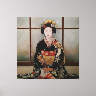 Geisha Canvas Print