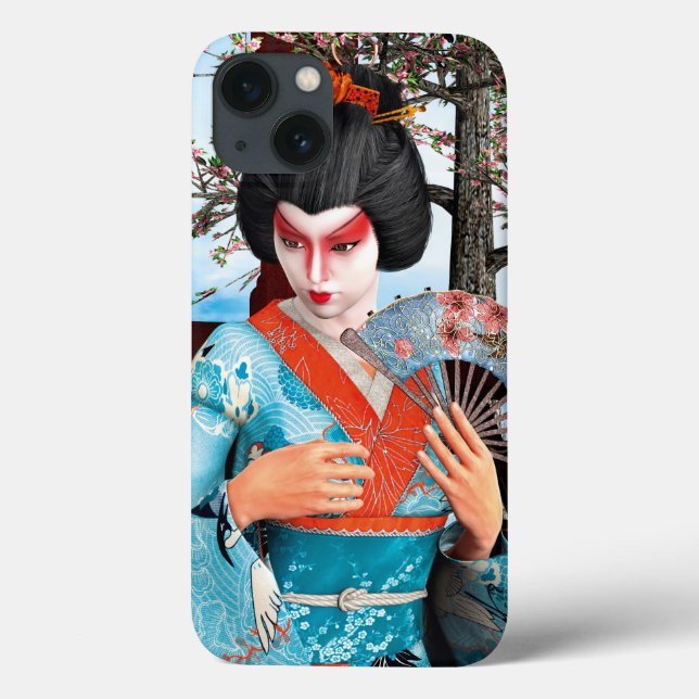 Geisha Case-Mate iPhone Case (Back)