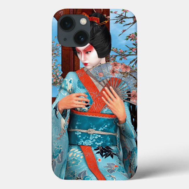 Geisha Case-Mate iPhone Case (Back)