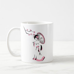 geisha coffee mug