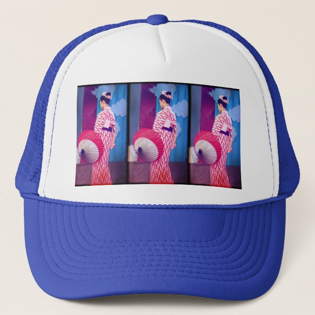 Geisha Dance Trucker Hat (Front)