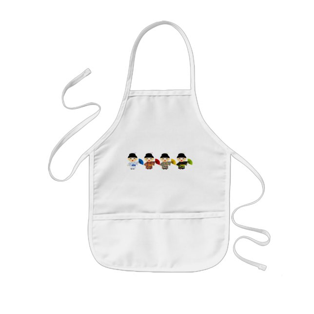 Geisha Dolls Kids Apron (Front)