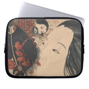 Geisha Ghost Laptop Sleeve