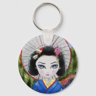 geisha girl keychain