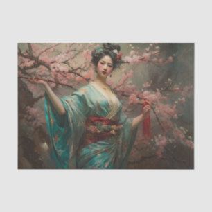 Geisha Girl Tissue Paper