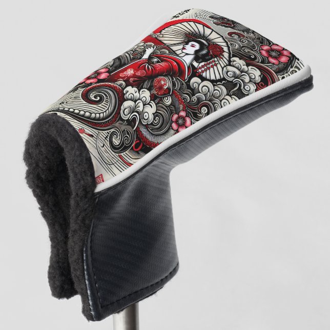 Geisha Golf Club Headcover (3/4 Front)