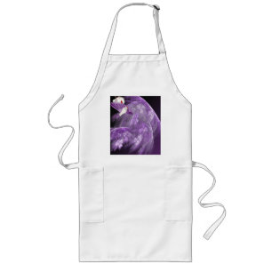 Geisha in Purple Long Apron