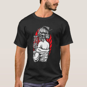 Geisha Japan Flag Japanese Women Geisha T-Shirt