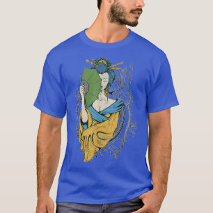 Geisha Japan Girl Tokyo Japanese Art Retro Vintage T-Shirt