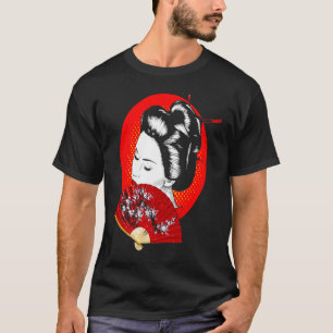 Geisha Japan Japanese Woman Girl T-Shirt