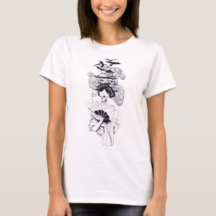 Geisha Japanese Art T-Shirt