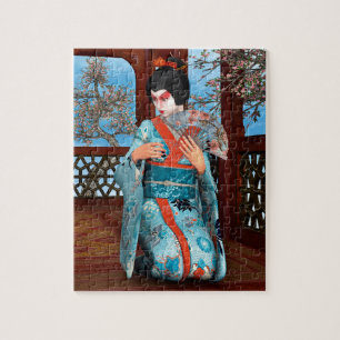 Geisha Jigsaw Puzzle