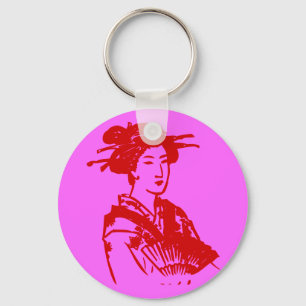 Geisha Keychain