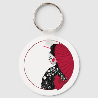 Geisha Keychain