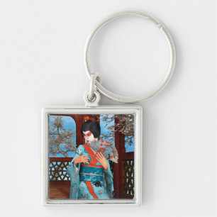 Geisha Keychain