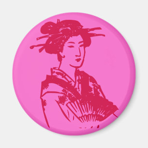 Geisha Magnet
