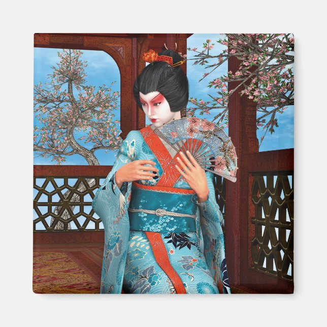 Geisha Magnet (Front)