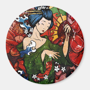 Geisha Magnet
