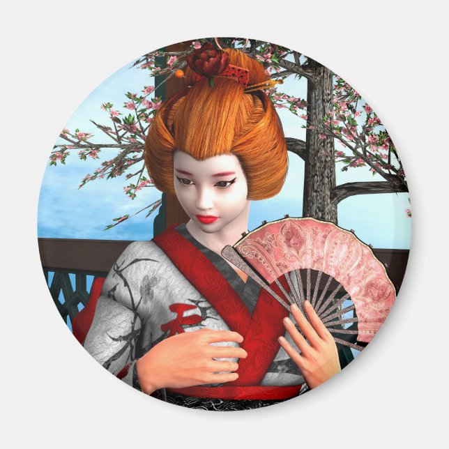 Geisha Magnet (Front)