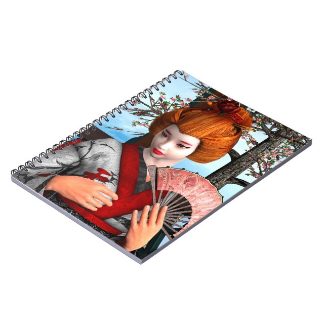 Geisha Notebook (Left Side)