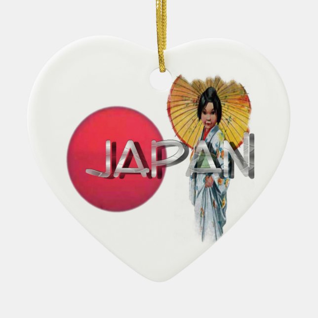 Geisha Ornament (Front)