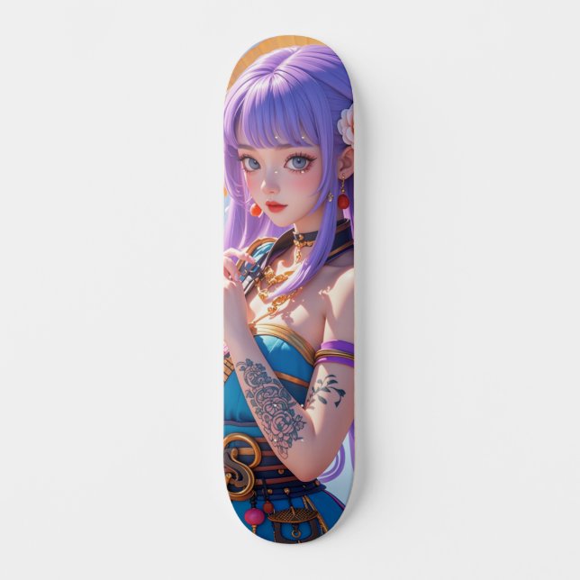 GEISHA PIRATE 8 SKATEBOARD (Front)