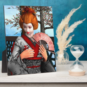 Geisha Plaque