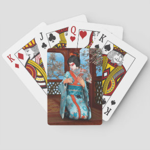 Geisha Playing Cards