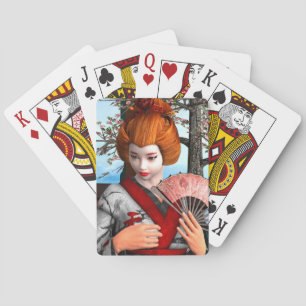 Geisha Playing Cards