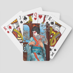 Geisha Playing Cards