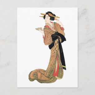 Geisha Postcard