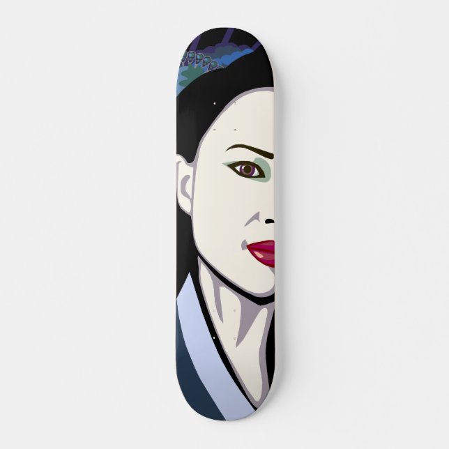 Geisha Tradition Skateboard (Front)