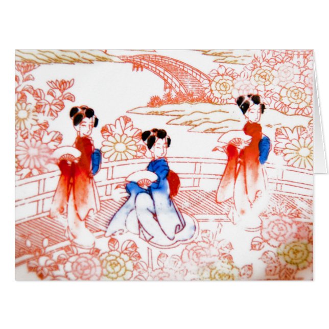 Geishas dans le jardin (Devant horizontal)