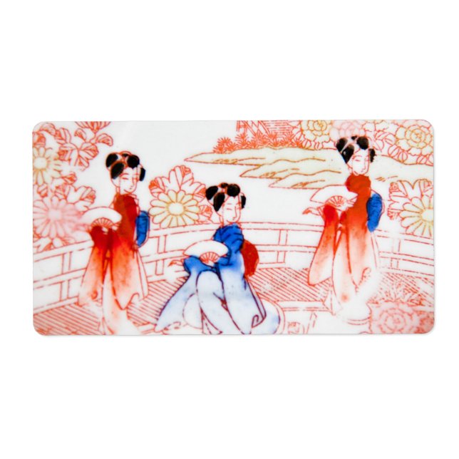 Geishas in garden (Front)