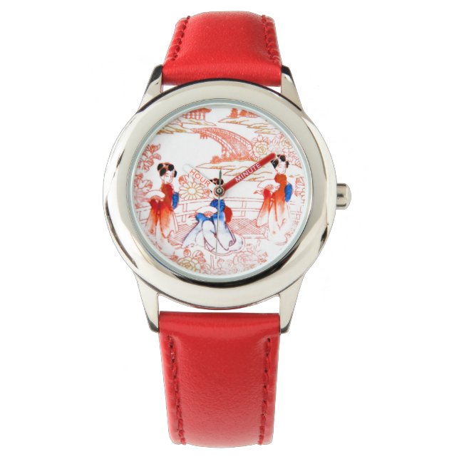 Geishas in garden watch (Front)