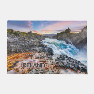 Geitafoss Waterfalls, Iceland Doormat