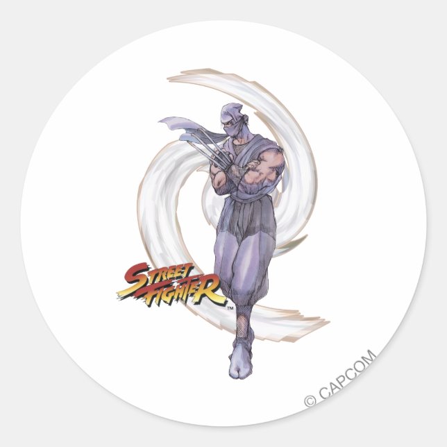 Geki Classic Round Sticker (Front)