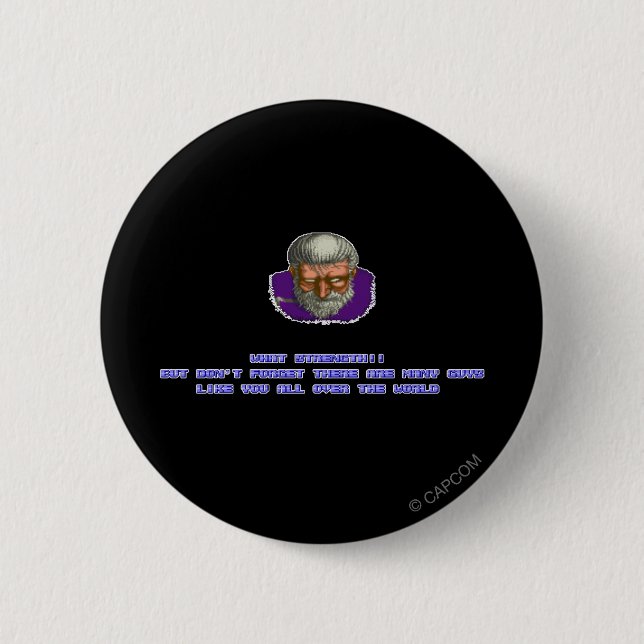 Geki KO'ed 2 Inch Round Button (Front)