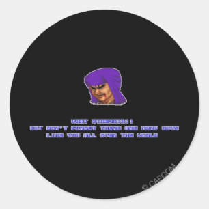 Geki KO'ed Classic Round Sticker