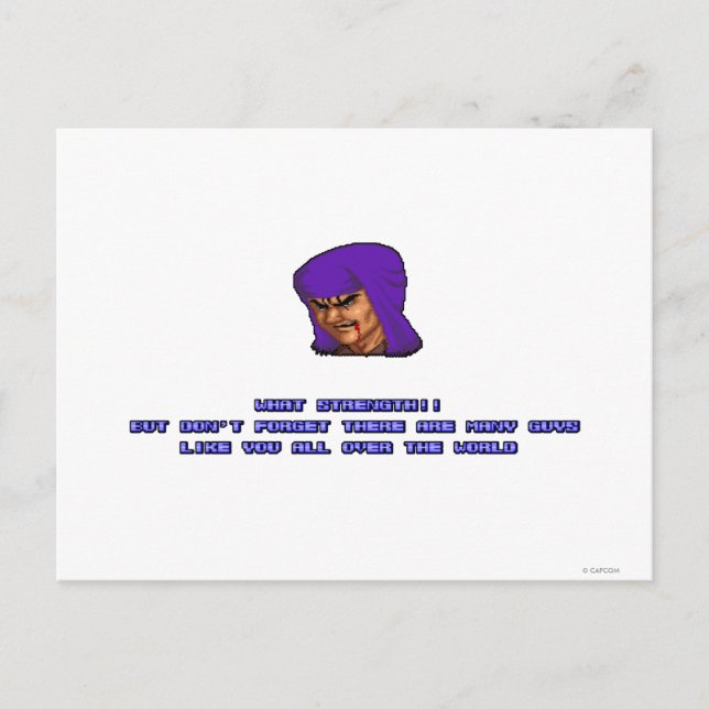 Geki KO'ed Postcard (Front)