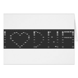 Gel d'ADN du coeur I