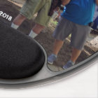 Deux sauvages et tapis de souris ergonomique de