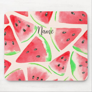 Gel Mousepad, Watercolour watermelon  Mouse Pad